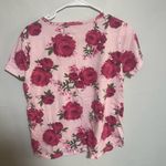 Floral Pajama Set Pink Size L Photo 2