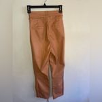 Anthropologie  Blank NYC Chelsea Peach Pink Tapered Faux Leather Pants Photo 3