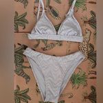 Wild Fable Lavender Retro Terry Cloth Adjustable Bikini Purple Women’s Swimsuit Photo 0