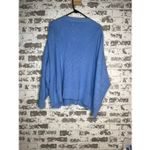 Duluth Trading Co. | women plus size knitted cotton sweater Blue Photo 8