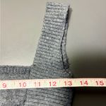 House Of CB Sia Ribbed Sweater Bralette in Grey Melange Photo 6