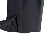Armani Collezioni  100% Silk Black‎ Pencil Skirt Womens 2 Straight Office Siren Photo 3
