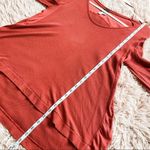 Free People Malibu High-Low Thermal Top in Red XS Photo 8