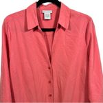 Soft Surroundings Long Sleeve Drawstring Waist Modal Shirt Dress Size Large Tall Photo 3