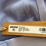 SKIMS  Cotton Rib Plunge Bralette Blue Violet Size Small Photo 6