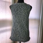 Ann Taylor Sleeveless Sweater Blouse w/ Mini fringe Photo 2