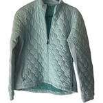 Brooks Women's Size Large Light Blue Quilted Running Activewear Jacket Photo 0