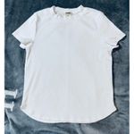 Madewell NWOT  Size Medium (Re)generative Cotton Ribbed‎ Crewneck Tee Causal Photo 2