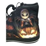 The Nightmare before Christmas high top Jack Skellimgton shoes. SZ. Unisex 10 Black Photo 3