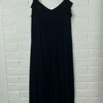 Old Navy  Black Casual Midi/Maxi Dress Size S Photo 6