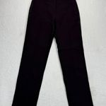 3.1 Phillip Lim Womens Pants Size 0 Purple Black Wool Blend Side Zip Career READ Photo 0