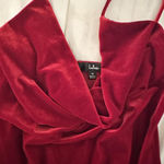 Lulus Velvet skinny strap midi dress  Photo 4