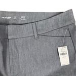 Old Navy NWT  Pixie High Ride Gray Slacks Dress Pants 10P 10 Petite Office Photo 3