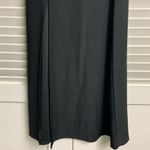 Mat Sui Black sleek stretch long gown dress Size M Photo 4