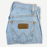 Vintage Wrangler Light Wash Tapered Leg Size 0 Blue Photo 2