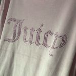 Juicy Couture embellished velour sleep wear top long sleeves crew neck size L Photo 4