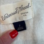 Universal Threads Universal Thread Light Beige Button-Up Jumpsuit Photo 1