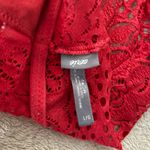 Aerie  Deep Red Lace Bralette Photo 3