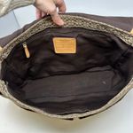 Coach  Signature‎ Canvas Leather Diaper Messenger Bag Brown F77004 Photo 12