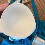 Kona Sol  ribbed ruched side toe back one piece swimsuit large Photo 5