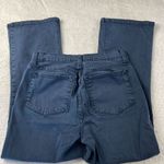 NYDJ Flared Pants Womens Size 4 Blue Relaxed Lift Tuck Slimming Short Casual Photo 9