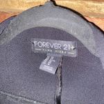 Forever 21  Black Open Front Long Sleeve Blazer Jacket Women's Size 0X Photo 3