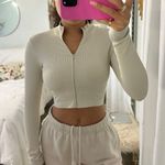 Garage Cropped Hoodie Photo 0