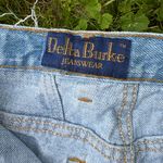 Vintage Delta Burke Jeans Light Wash High Rise Tapered Leg Mom Jeans‎ Blue Size 16 Photo 3