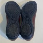 Aura Z7 Leather Shoes Burgundy flat shoes women's Size 7 Red Photo 4