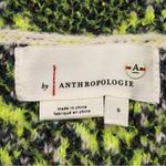 Anthropologie Small Cristina Fuzzy Fleece Quarter Zip Pullover Alpaca Wool Blend Photo 3