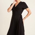 Old Navy Black Wrap Dress Photo 0