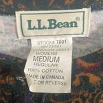 L.L.Bean Women's Paisley Floral Cotton Maxi Dress Multicolor Photo 1