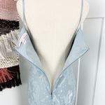 Hutch Anthropologie Kinsey Burnout Cowl Neck Midi Dress Ice Blue Sz 6 Photo 6