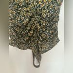 Leith  floral rusched bodysuit size XS Photo 5