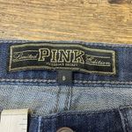 PINK - Victoria's Secret Victoria’s Secret PINK Crystal Limited Edition Boot Jeans Womens 8 Bling Sequin Photo 4