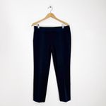 Akris Punto Navy Ankle Straight Leg Pants Size 8 Photo 2