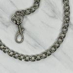 Silver Tone Curb Chain Purse Strap 50" Crossbody Bag Replacement ✨ Photo 10