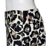 Loft  Skirt Womens 0 Petite Black White Zebra Pencil Skirt Straight‎ Edgy Rock Photo 4