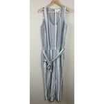 Cloth & Stone Linen Blend Striped Jumpsuit Photo 4