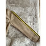 Thread & Supply‎ Women's Cream Fleece Sherpa Shirt Jacket Shacket Size S Tan Photo 5