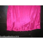 Natori NWT L New Designer Josie Womens Large Dark Pink Dress Cupro Magenta SS Photo 4