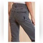 Good American  Good Classic Ultra High Waisted Jeans 00 24 Black Slim Fit NWT Photo 2