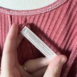 Free People INTIMATELY red ribbed lounge set Photo 9