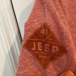 Lucky Brand Woman’s graphic t shirt. Red jeep graphic. Size S Photo 5
