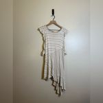 Free People  Between the Lines striped linen-blend mini dress Photo 1