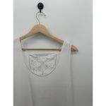 Torrid  Womens White Super Soft Babydoll Tank Size 3X Crotchet Summer Boho Photo 4