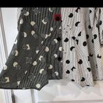 Ali Miles Womens M Tunic Blouse Top Geometric Lagenlook Black Size M Photo 4