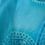 secret treasures Blue Floral Adjustable Strap Slip Dress Size Large FLAWED Photo 8