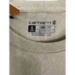 Carhartt  Loose Fit Heavyweight LS Logo Sleeve Graphic Sleeve T-Shirt Small NWT Photo 8