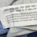 ZARA  Women's Blue Distressed High Waisted Straight Leg Denim Jeans Pants Size 2 Photo 4